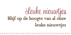 nieuwtjes